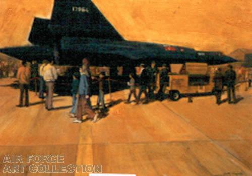 BEALE AFB - OPEN HOUSE - DEBUT OF THE BLACKBIRD